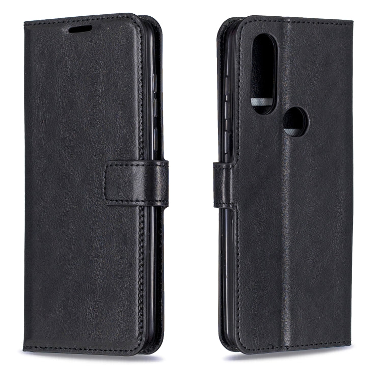 Crazy Horse Texture Horizontal Flip Leather Case with Holder & Card Slots & Wallet & Photo Frame For Moto One Vision