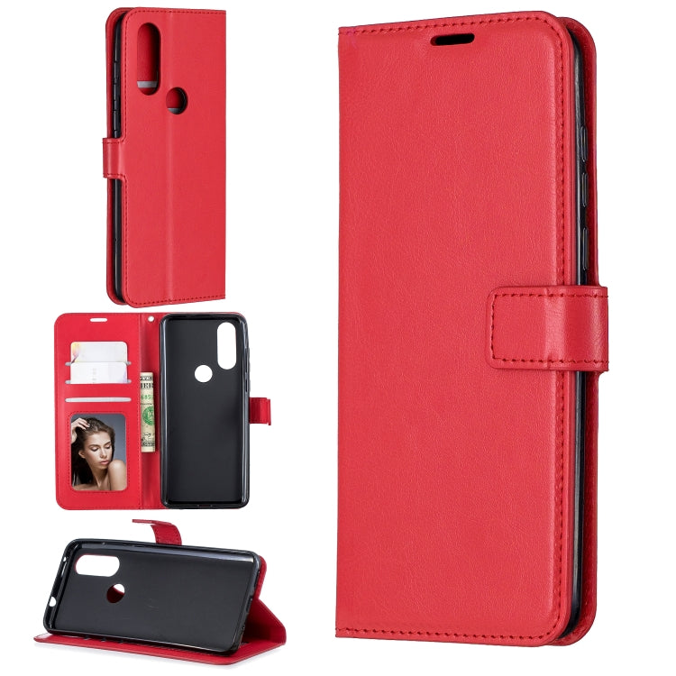 Crazy Horse Texture Horizontal Flip Leather Case with Holder & Card Slots & Wallet & Photo Frame For Moto One Vision