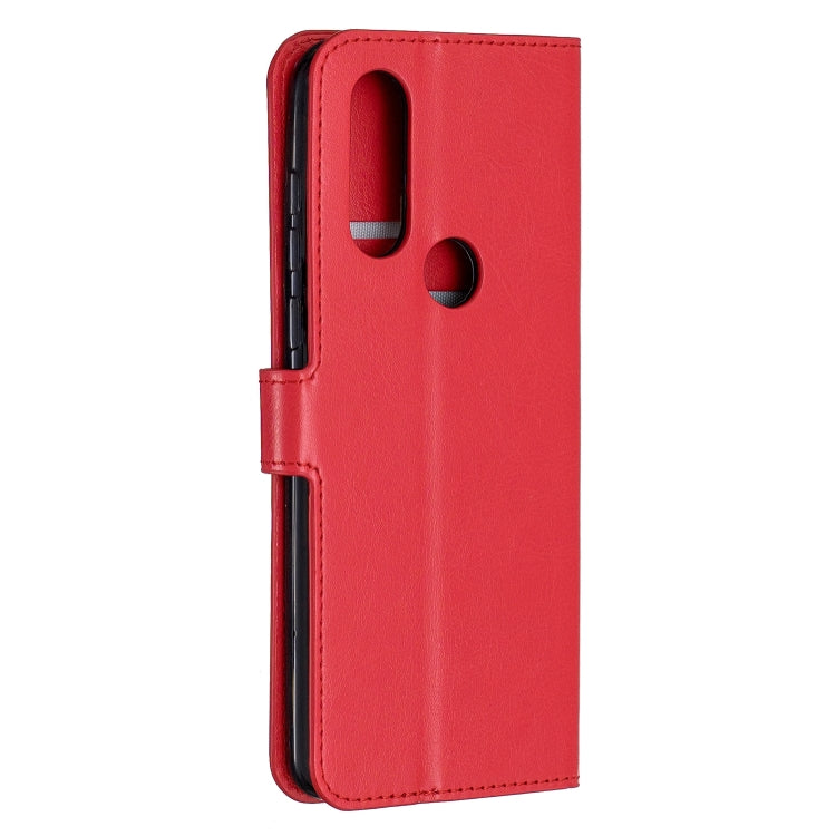 Crazy Horse Texture Horizontal Flip Leather Case with Holder & Card Slots & Wallet & Photo Frame For Moto One Vision