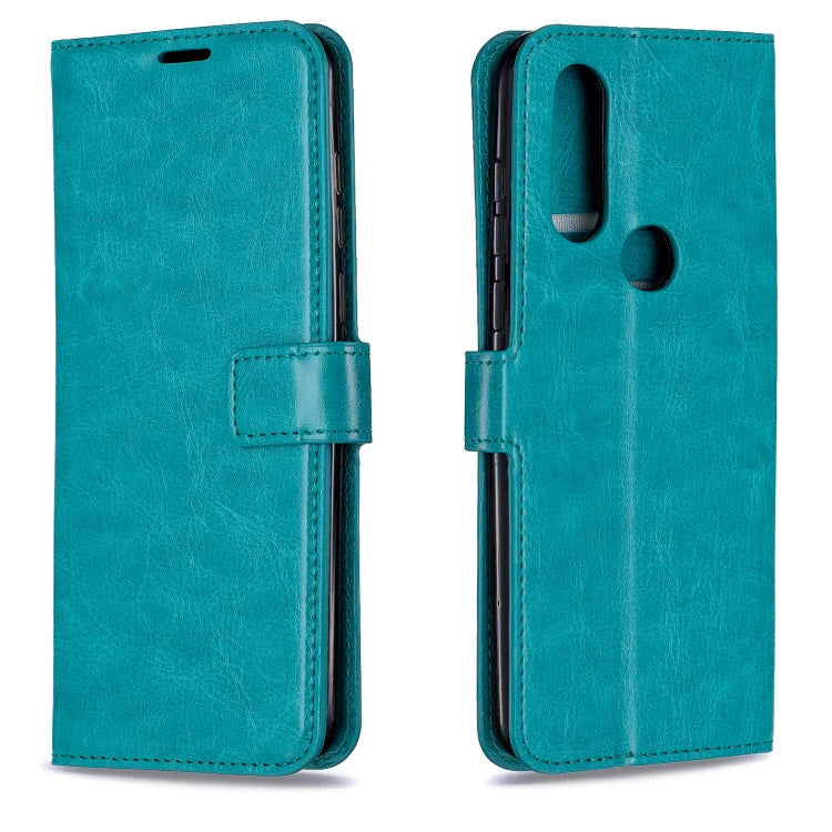 Crazy Horse Texture Horizontal Flip Leather Case with Holder & Card Slots & Wallet & Photo Frame For Moto One Vision