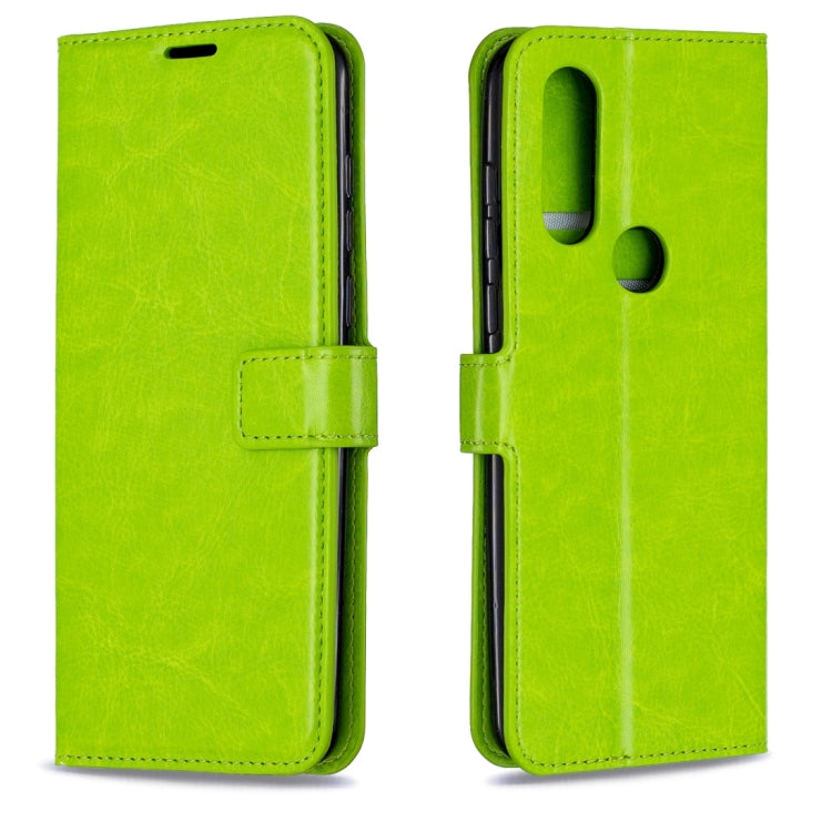 Crazy Horse Texture Horizontal Flip Leather Case with Holder & Card Slots & Wallet & Photo Frame For Moto One Vision