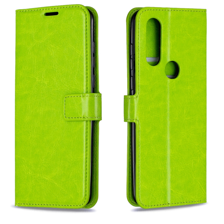 Crazy Horse Texture Horizontal Flip Leather Case with Holder & Card Slots & Wallet & Photo Frame For Moto One Vision