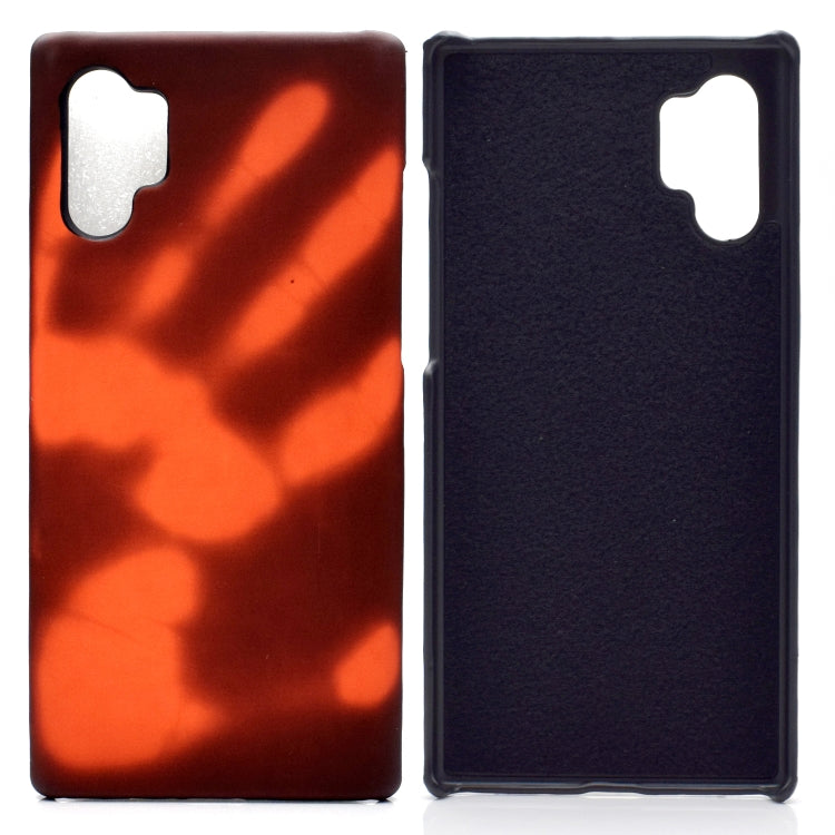 Paste Skin + PC Thermal Sensor Discoloration Protective Back Cover Case For Galaxy Note 10+