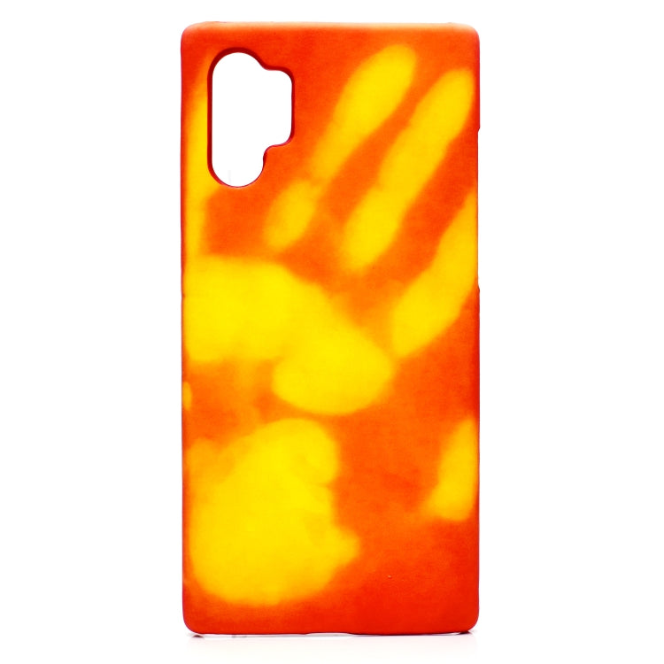 Paste Skin + PC Thermal Sensor Discoloration Protective Back Cover Case For Galaxy Note 10+