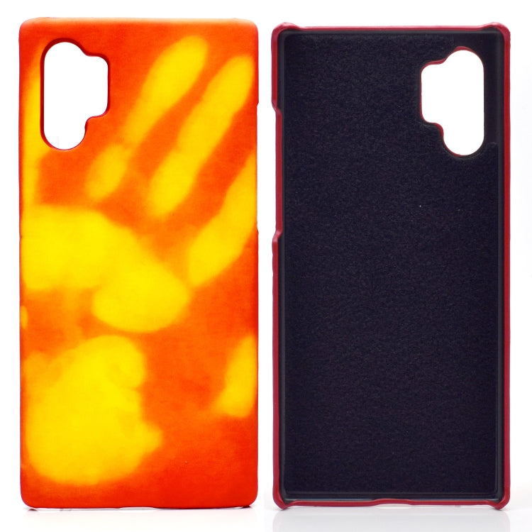 Paste Skin + PC Thermal Sensor Discoloration Protective Back Cover Case For Galaxy Note 10+
