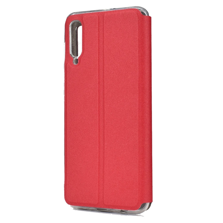 Golden Beach Window with Bracket Mobile Phone Holster Smart Sliding Button Answering Phone for Samsung Galaxy A50