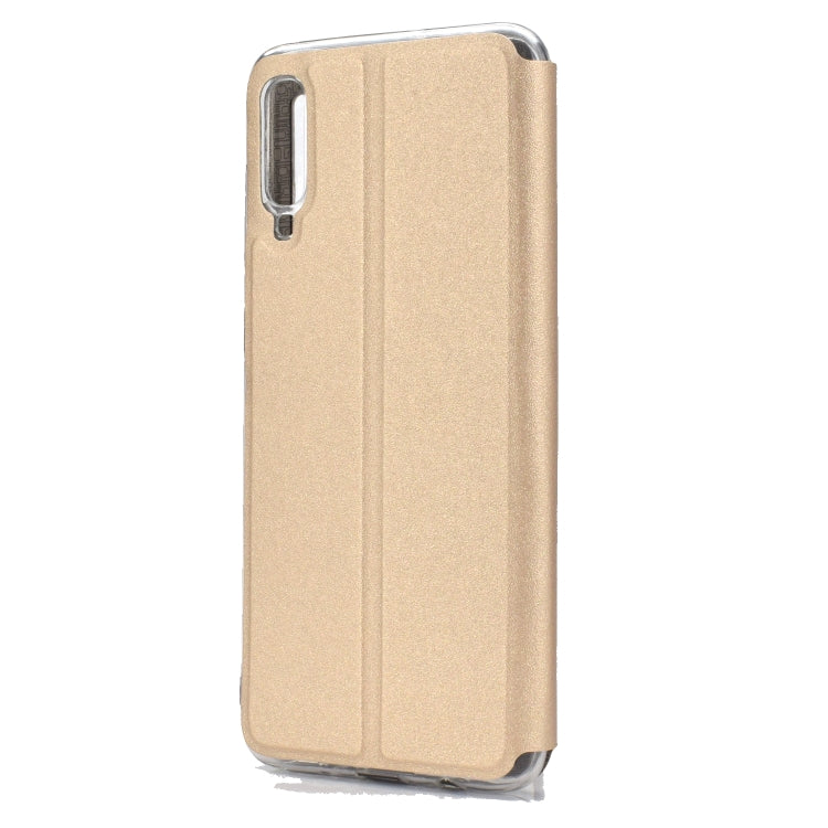 Golden Beach Window with Bracket Mobile Phone Holster Smart Sliding Button Answering Phone for Galaxy A70