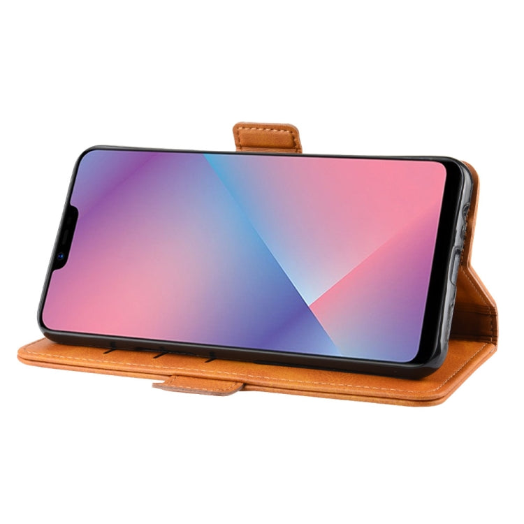 Wallet Stand Leather Cell Phone Case for OPPO A5 / A3S / AX5ï¼Œwith Wallet & Holder & Card Slots