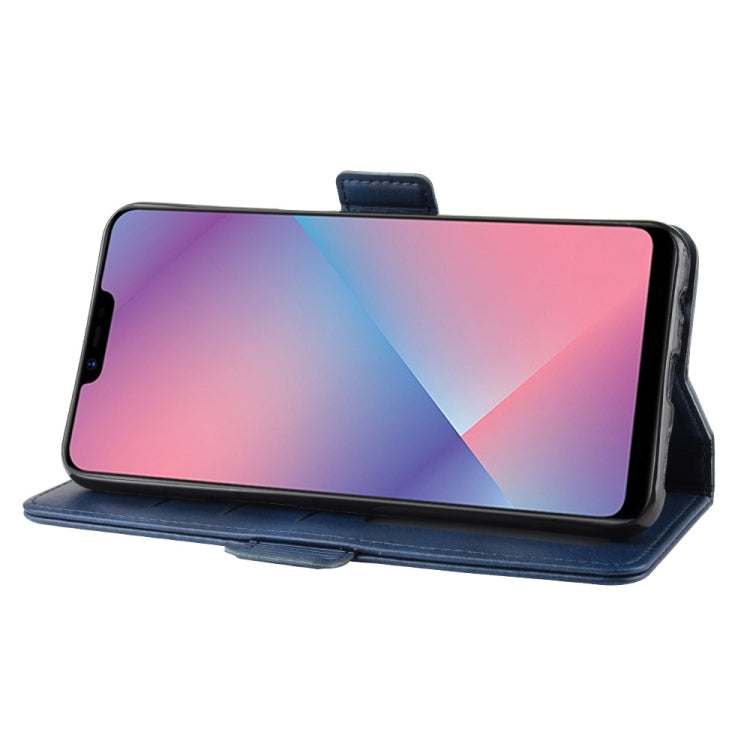 Wallet Stand Leather Cell Phone Case for OPPO A5 / A3S / AX5ï¼Œwith Wallet & Holder & Card Slots