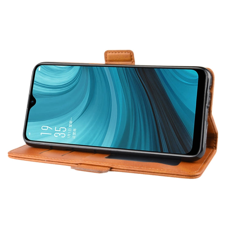 Wallet Stand Leather Cell Phone Case for OPPO A7 / AX7ï¼Œwith Wallet & Holder & Card Slots