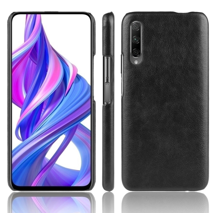 Shockproof Litchi Texture PC + PU Case For Huawei Honor 9X/9X Pro