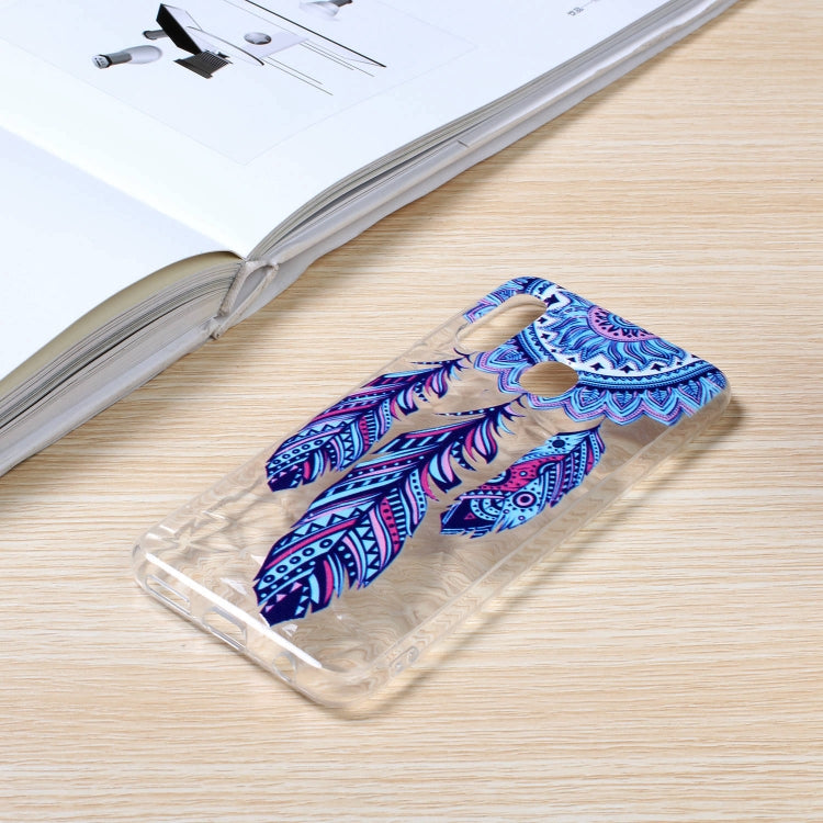 Diamond Pattern Painted TPU Protective Case for Samsung Galaxy A20e