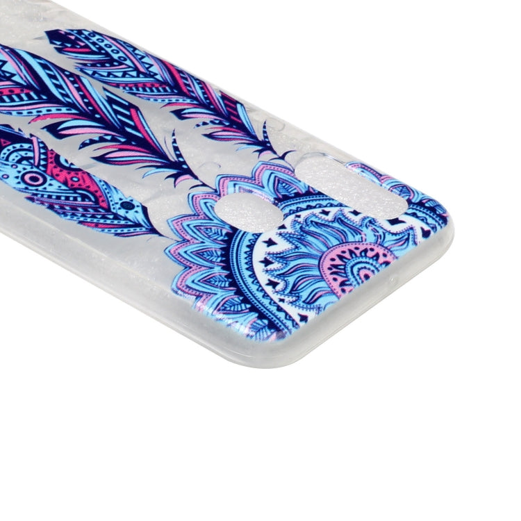Diamond Pattern Painted TPU Protective Case for Samsung Galaxy A20e