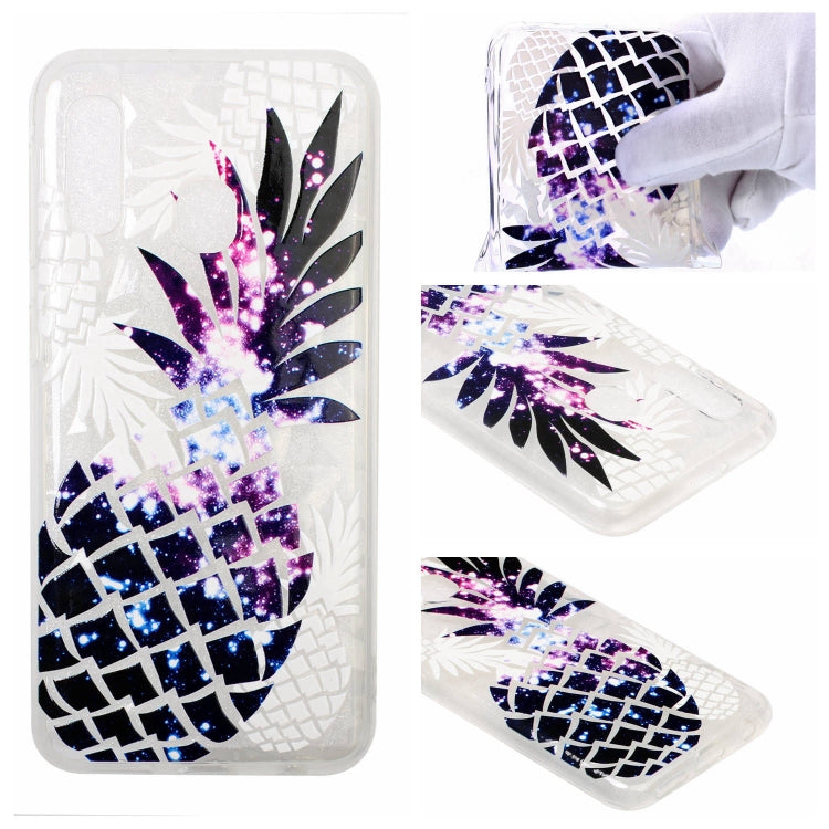 Diamond Pattern Painted TPU Protective Case for Samsung Galaxy A20e