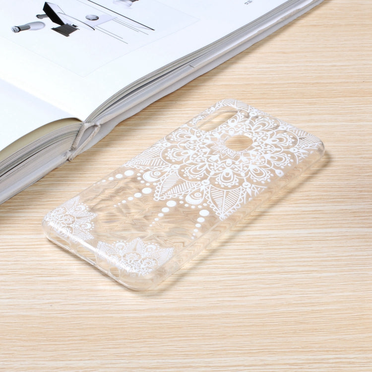 Diamond Pattern Painted TPU Protective Case for Samsung Galaxy A20e