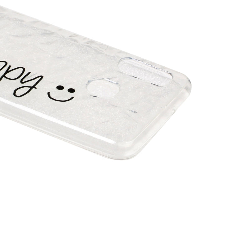 Diamond Pattern Painted TPU Protective Case for Samsung Galaxy A20e