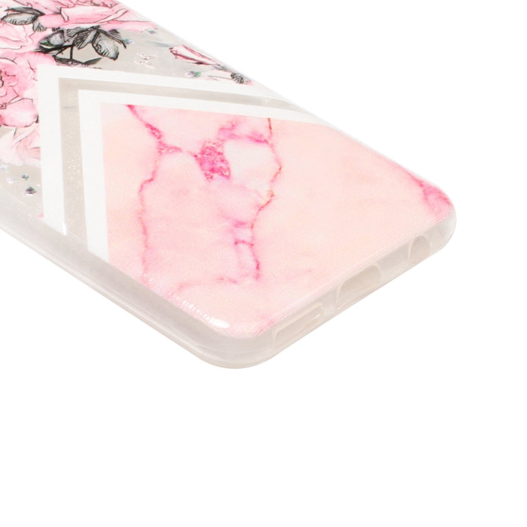 Diamond Pattern Painted TPU Protective Case for Samsung Galaxy A20e