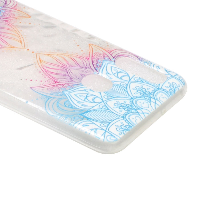Diamond Pattern Painted TPU Protective Case for Samsung Galaxy A20e