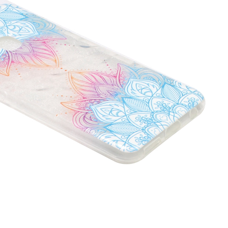 Diamond Pattern Painted TPU Protective Case for Samsung Galaxy A20e