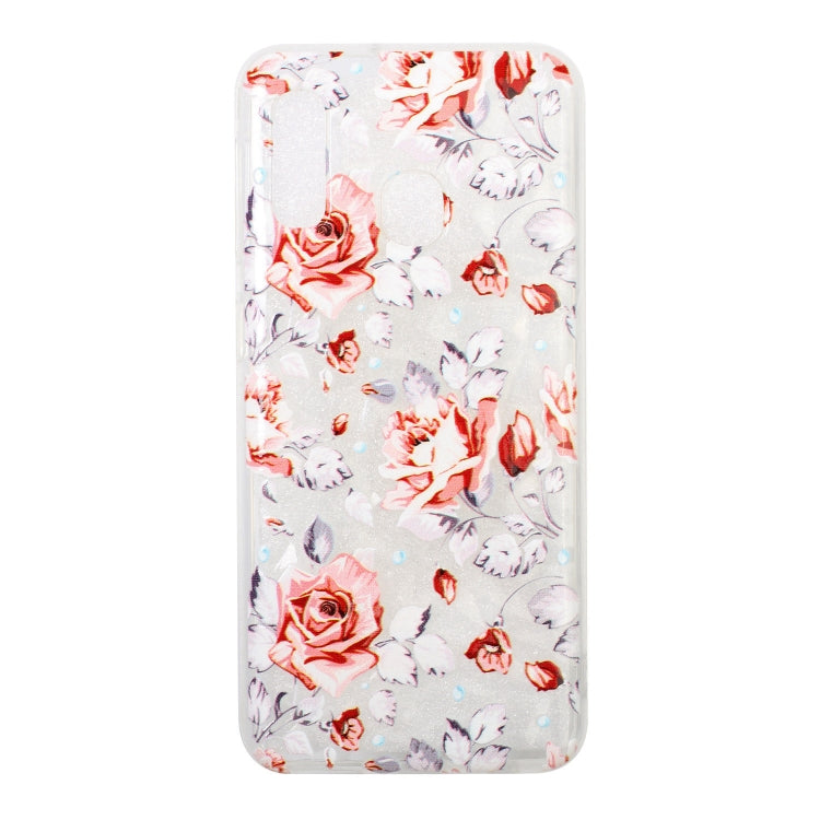 Diamond Pattern Painted TPU Protective Case for Samsung Galaxy A20e