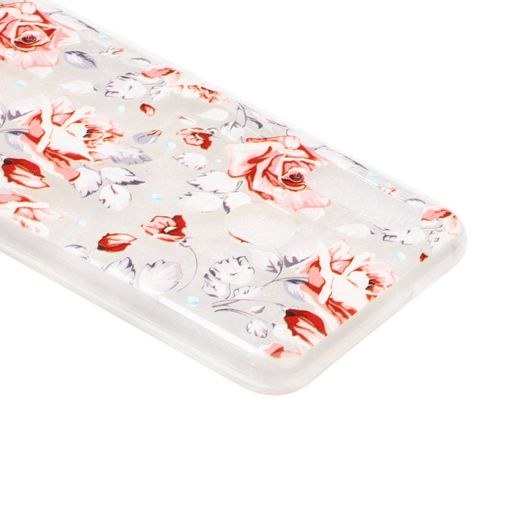 Diamond Pattern Painted TPU Protective Case for Samsung Galaxy A20e