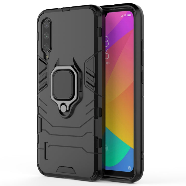 PC + TPU Shockproof Protective Case with Magnetic Ring Holder for Xiaomi CC9e / A3