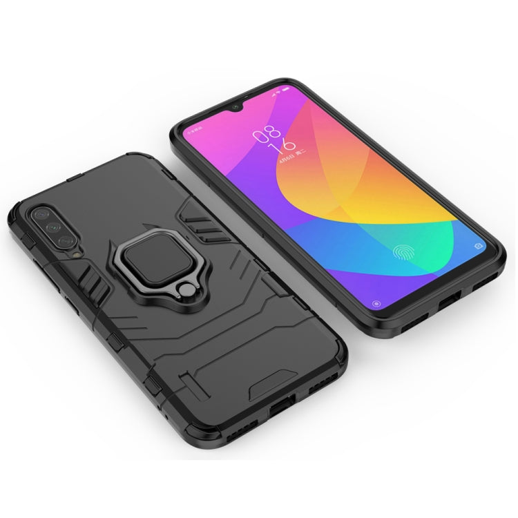 PC + TPU Shockproof Protective Case with Magnetic Ring Holder for Xiaomi CC9e / A3