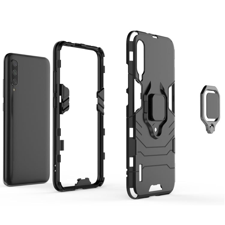 PC + TPU Shockproof Protective Case with Magnetic Ring Holder for Xiaomi CC9e / A3