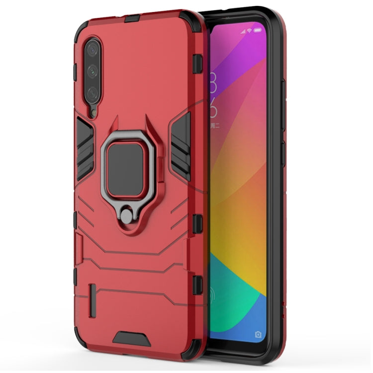 PC + TPU Shockproof Protective Case with Magnetic Ring Holder for Xiaomi CC9e / A3