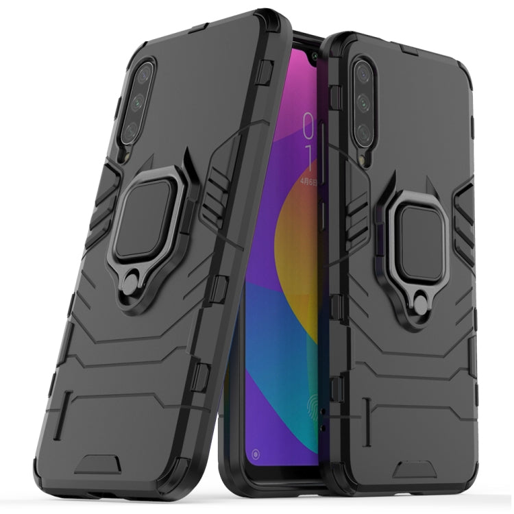 PC + TPU Shockproof Protective Case with Magnetic Ring Holder for Xiaomi CC9e / A3