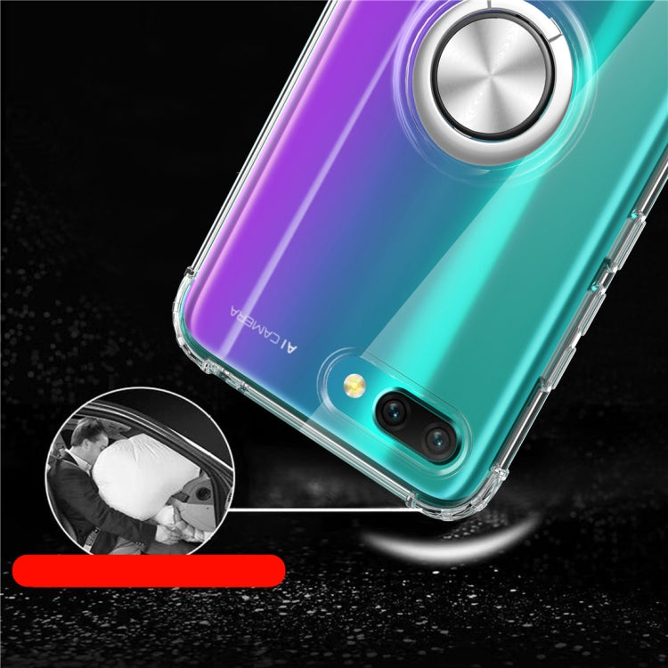 Ultra-thin TPU Protective Case for Huawei Honor 10 , with 360 Degree Rotation Holder