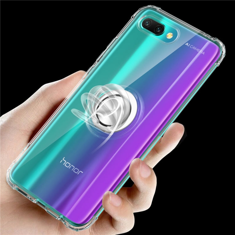 Ultra-thin TPU Protective Case for Huawei Honor 10 , with 360 Degree Rotation Holder