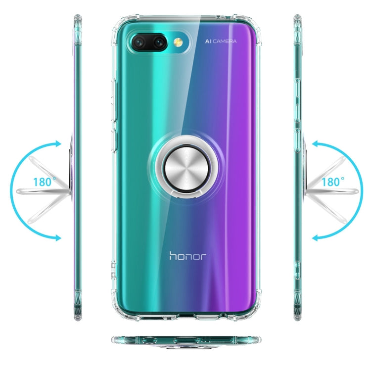 Ultra-thin TPU Protective Case for Huawei Honor 10 , with 360 Degree Rotation Holder