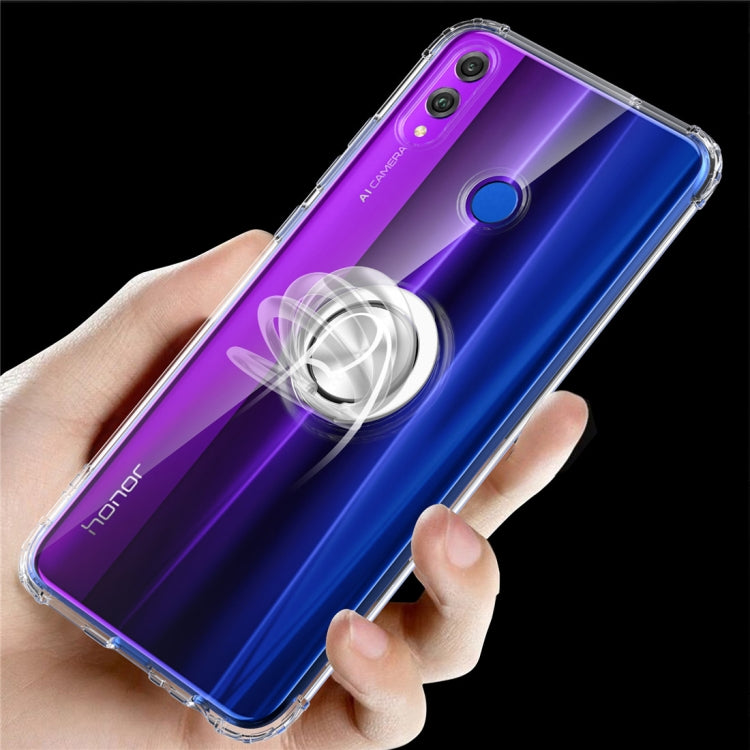 Ultra-thin TPU Protective Case for Huawei Honor 8X , with 360 Degree Rotation Holder