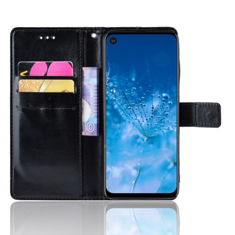 Retro Crazy Horse Texture Horizontal Flip Leather Case for Motorola One Action , with Holder & Card Slots & Photo Frame