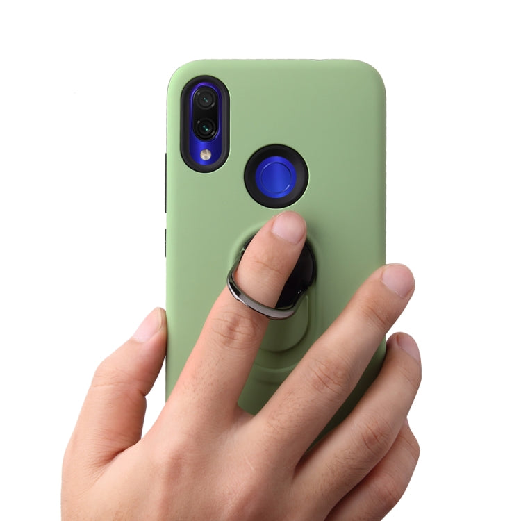 360 Rotary Multifunctional Stent PC+TPU Case for Huawei Y9(2019),with Magnetic Invisible Holder