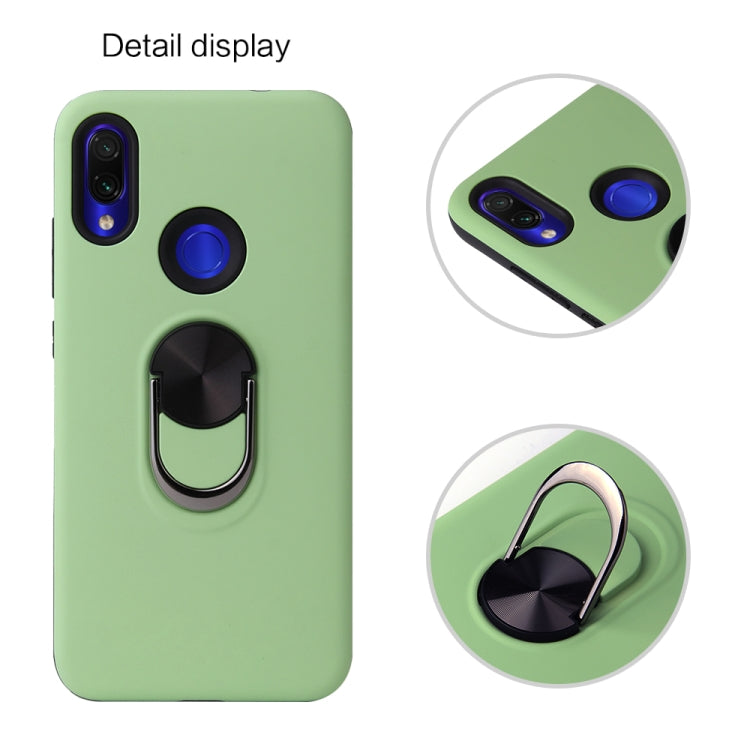 360 Rotary Multifunctional Stent PC+TPU Case for Huawei Y9(2019),with Magnetic Invisible Holder