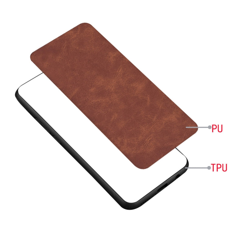 Shockproof Sheep Skin PC + PU + TPU Case For Infinix Smart 2 HD / X609(Brown)