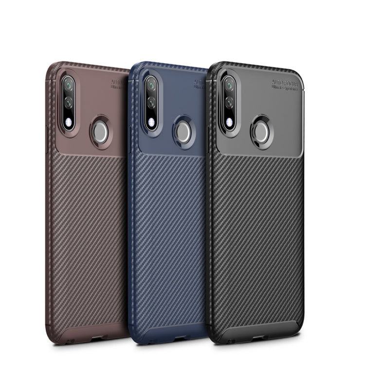 Beetle Series Carbon Fiber Texture Shockproof TPU Case for LG W10