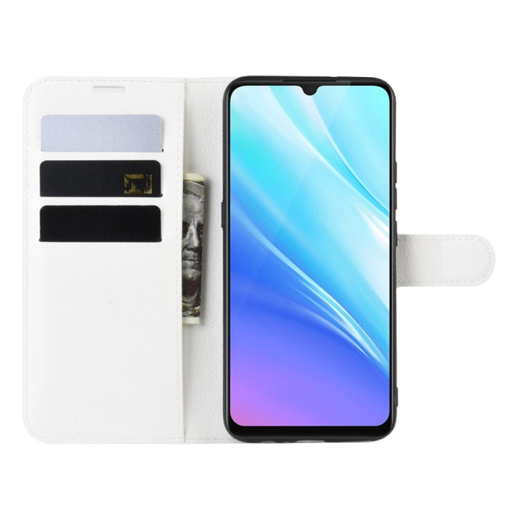 Litchi Texture Horizontal Flip Leather Case for VIVO Y7s / IQOO Neo , with Wallet & Holder & Card Slots