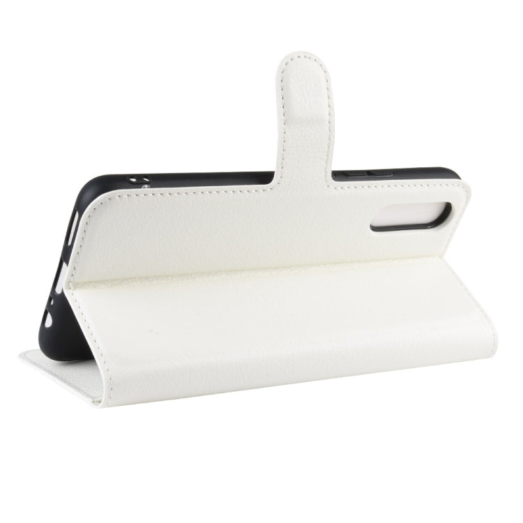 Litchi Texture Horizontal Flip Leather Case for VIVO Y7s / IQOO Neo , with Wallet & Holder & Card Slots