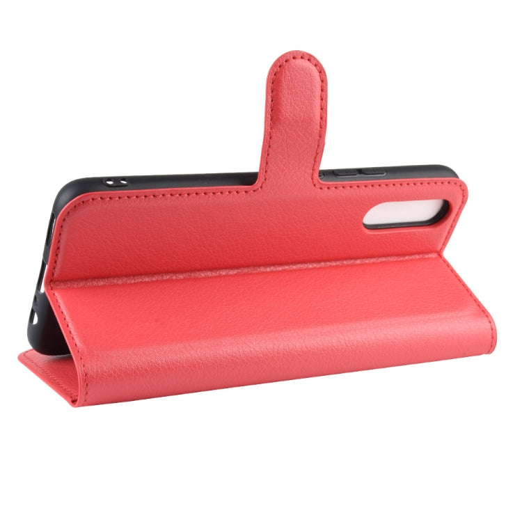 Litchi Texture Horizontal Flip Leather Case for VIVO Y7s / IQOO Neo , with Wallet & Holder & Card Slots