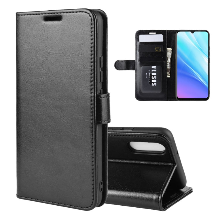 R64 Texture Single Fold Horizontal Flip Leather Case for VIVO Y7s / IQOO Neo, with Holder & Card Slots & Wallet