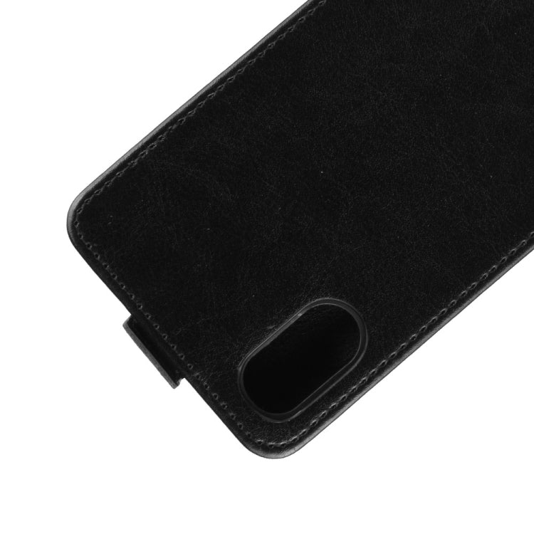 Crazy Horse Vertical Flip Leather Protective Case for Wiko Sunny 4 Plus