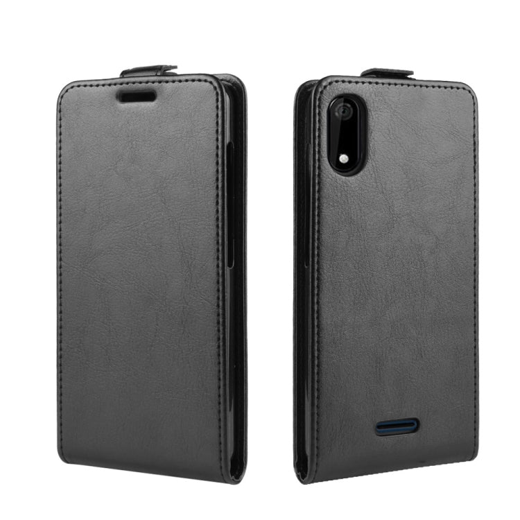 Crazy Horse Vertical Flip Leather Protective Case for Wiko Sunny 4 Plus