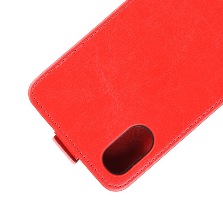 Crazy Horse Vertical Flip Leather Protective Case for Wiko Sunny 4 Plus