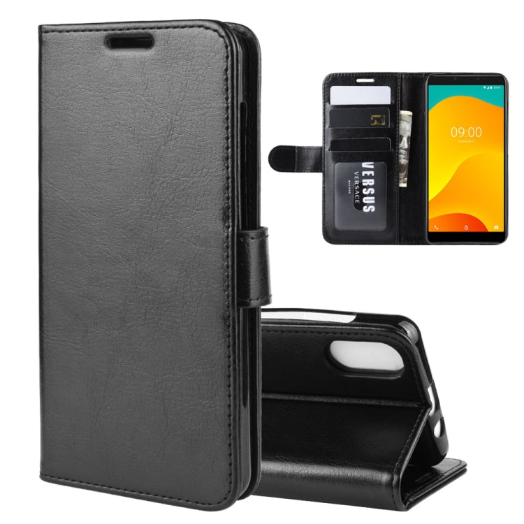 R64 Texture Single Fold Horizontal Flip Leather Case for Wiko Sunny 4 Plus , with Holder & Card Slots & Wallet