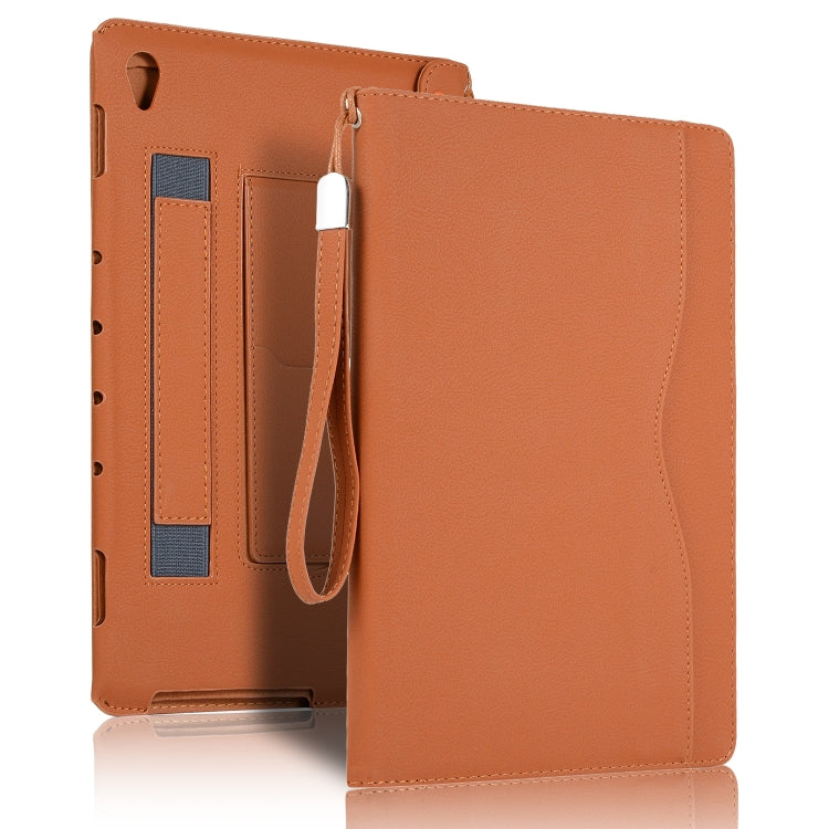 Business Style Horizontal Flip Leather Case for  Huawei MediaPad M6 8.4, Can Be Disassembled and Separated for Use, with Wallet & Card Slot & Holder & Lanyard