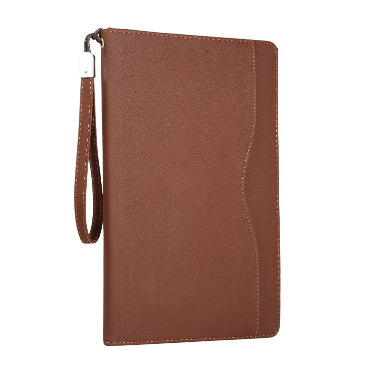 Business Style Horizontal Flip Leather Case for Huawei MediaPad M6 10.8, Can Be Disassembled and Separated for Use, with Wallet & Card Slot & Holder & Lanyard
