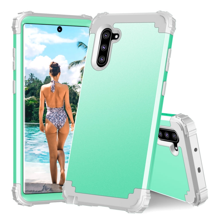 PC+ Silicone Three-piece Anti-drop Protection Case for Galaxy Note10